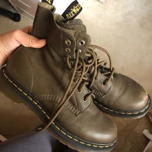 Green Doc Marten’s Size 7